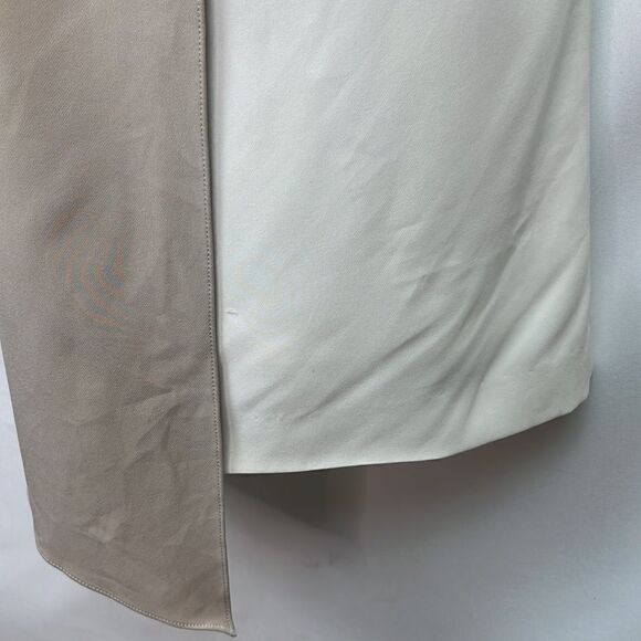 Milly cream and beige color block shift dress size 6 - Picture 8 of 14